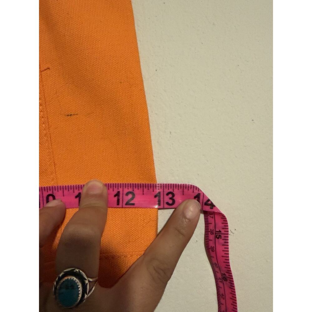Brand New! Trader Joe’s Tote Bag Mini Orange - Picture 3 of 6